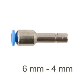 AIRCRAFT Red Insert Str. Pu 6mm - 4mm
